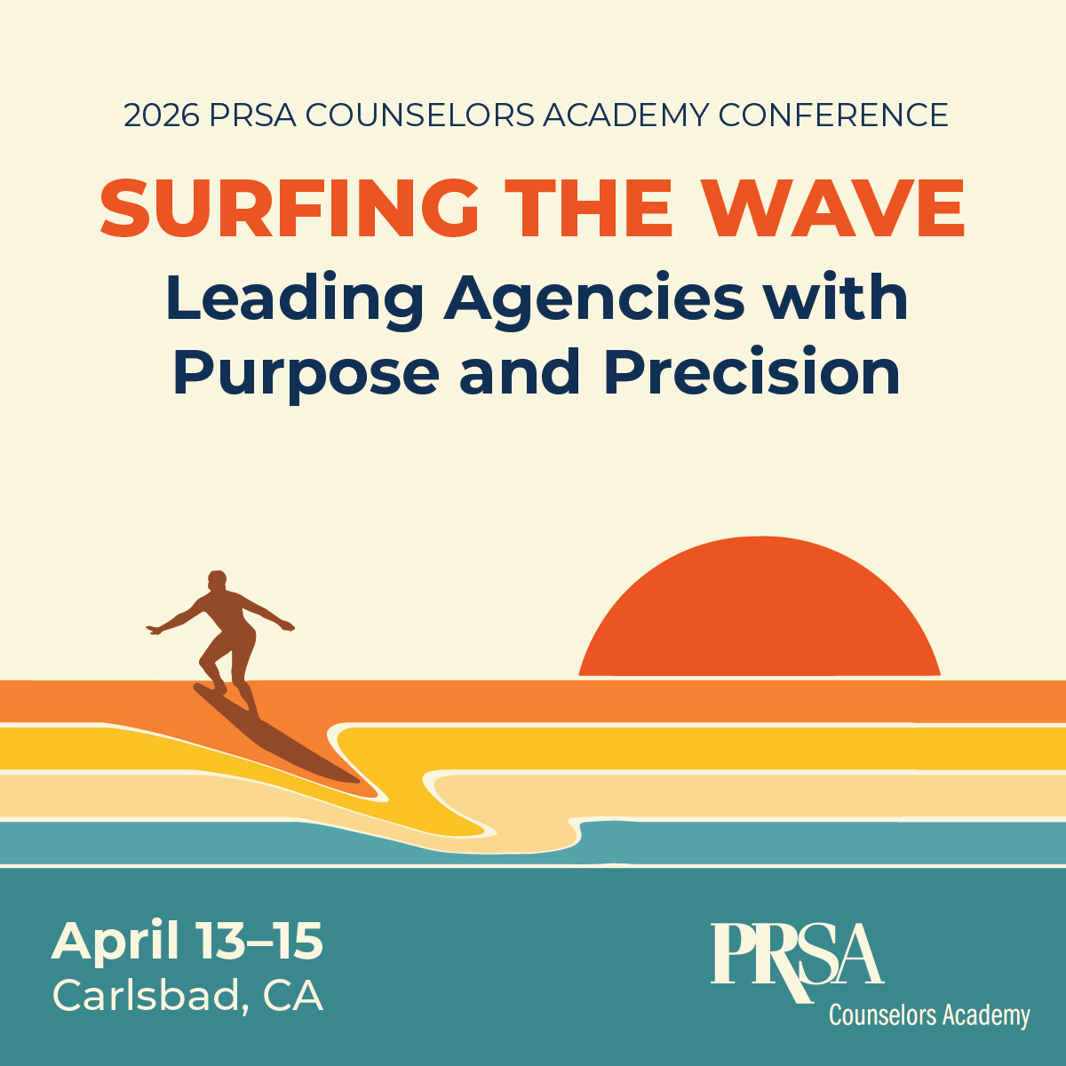 Counselors Academy 2026 Conference Surfing the Wave Leading Agencies with Purpose & Precision