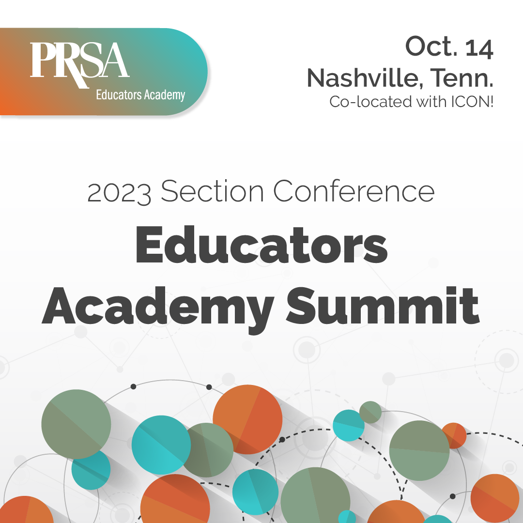 PRSA 2023 Educators Academy Summit