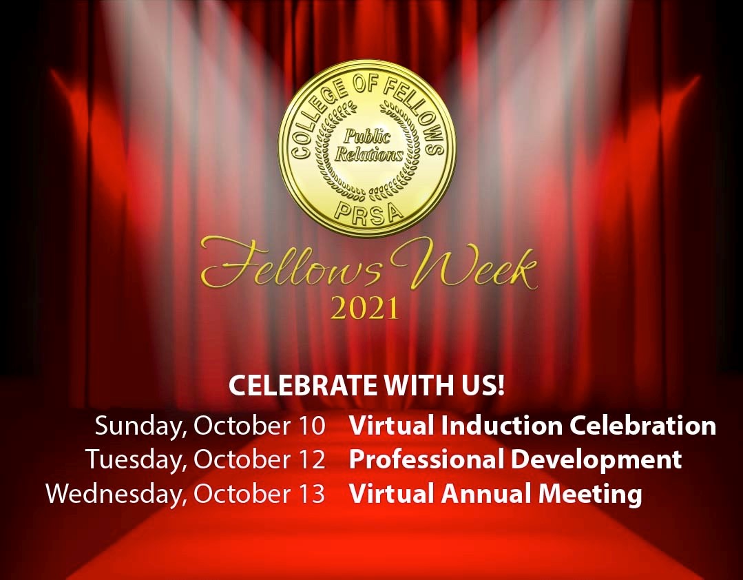 fellows week save the date 2021 Save the Date