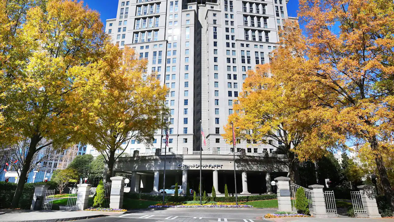Atlanta Hyatt Hotel Exterior