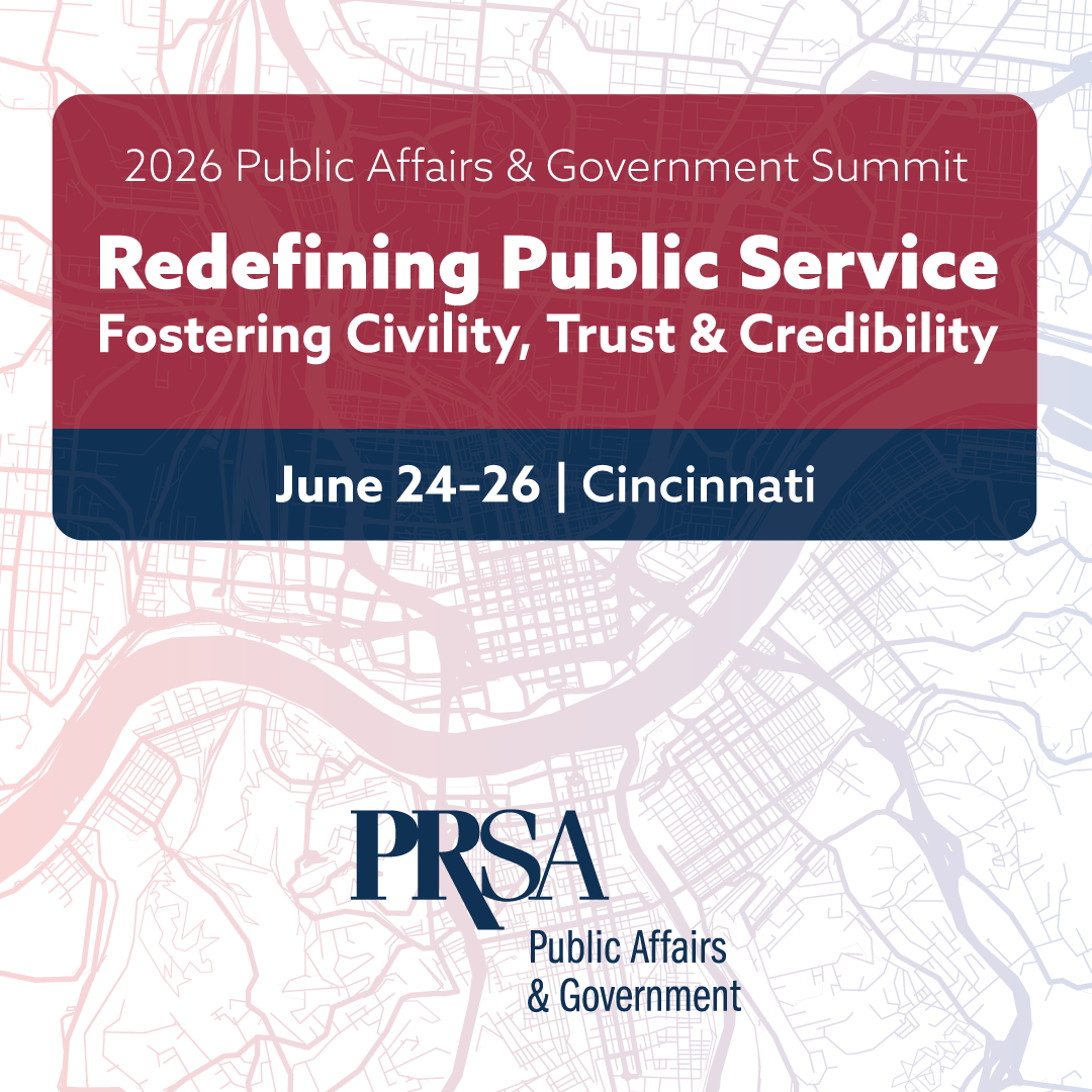 2026 Public Affairs & Government Summit Redefining Public Service Fostering Civility, Trust & Credibility