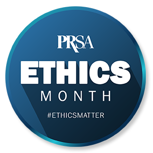 PRSA Ethics Month