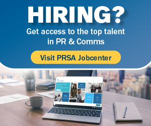 Get access to the top talent in PR and Comms