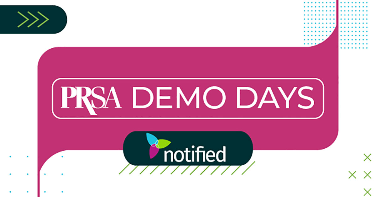 PRSA Demo Days notified