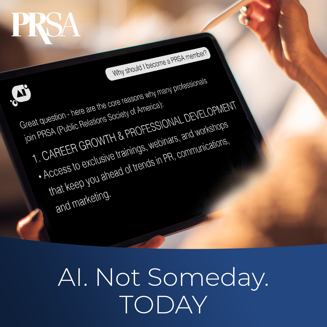 AI. Not Someday. TODAY