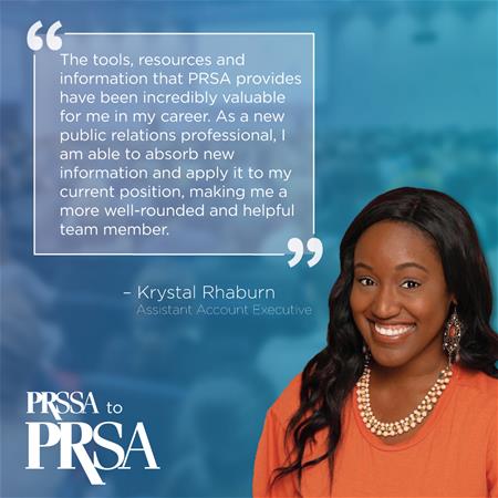 PRSSA-PRSA-promo_Krystal_IG young woman with testimonial