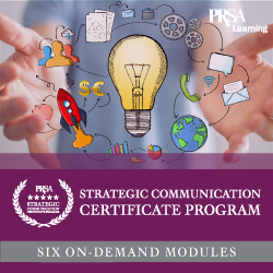 Strategic Communication Certificate Program