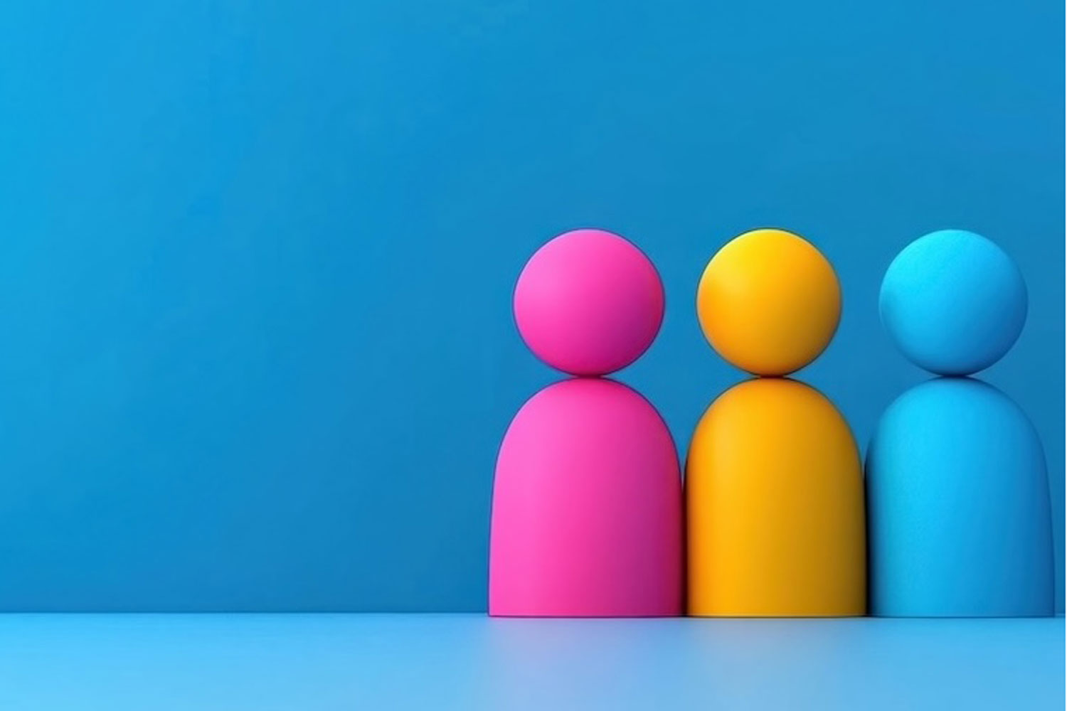 colorful game pawns