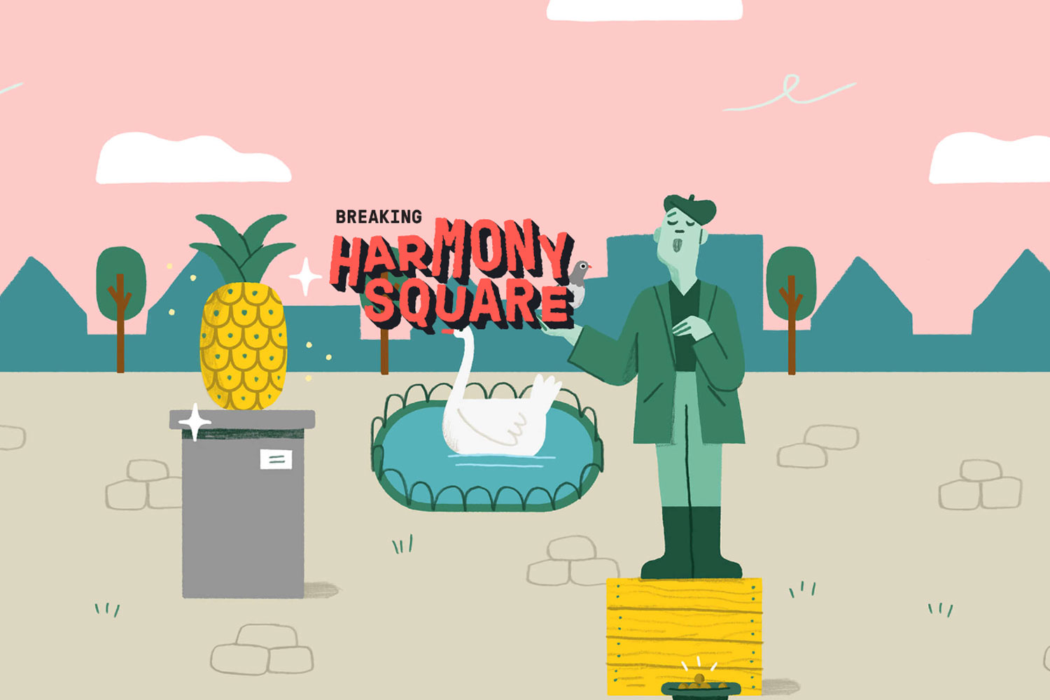 screenshot of Harmony Square game screenshot of Harmony Square game
