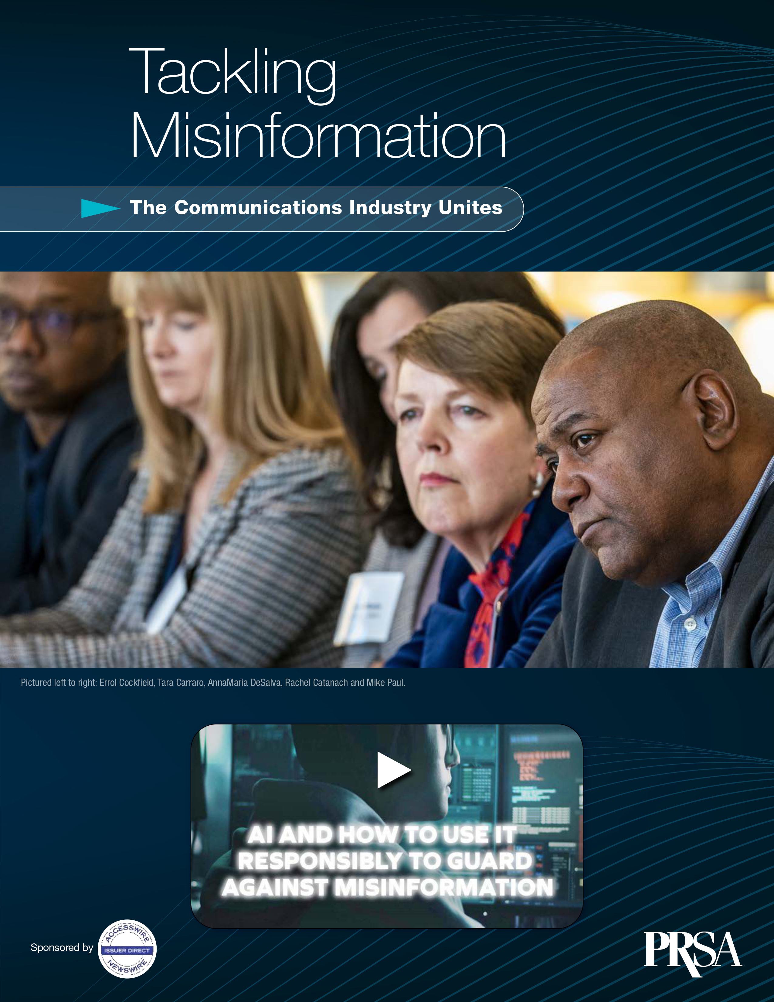 Tackling Misinformation: The Communications Industry Unites