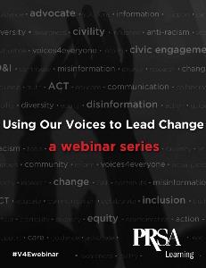 Using our Voices to Lead Change Webinar Series Download PDF
