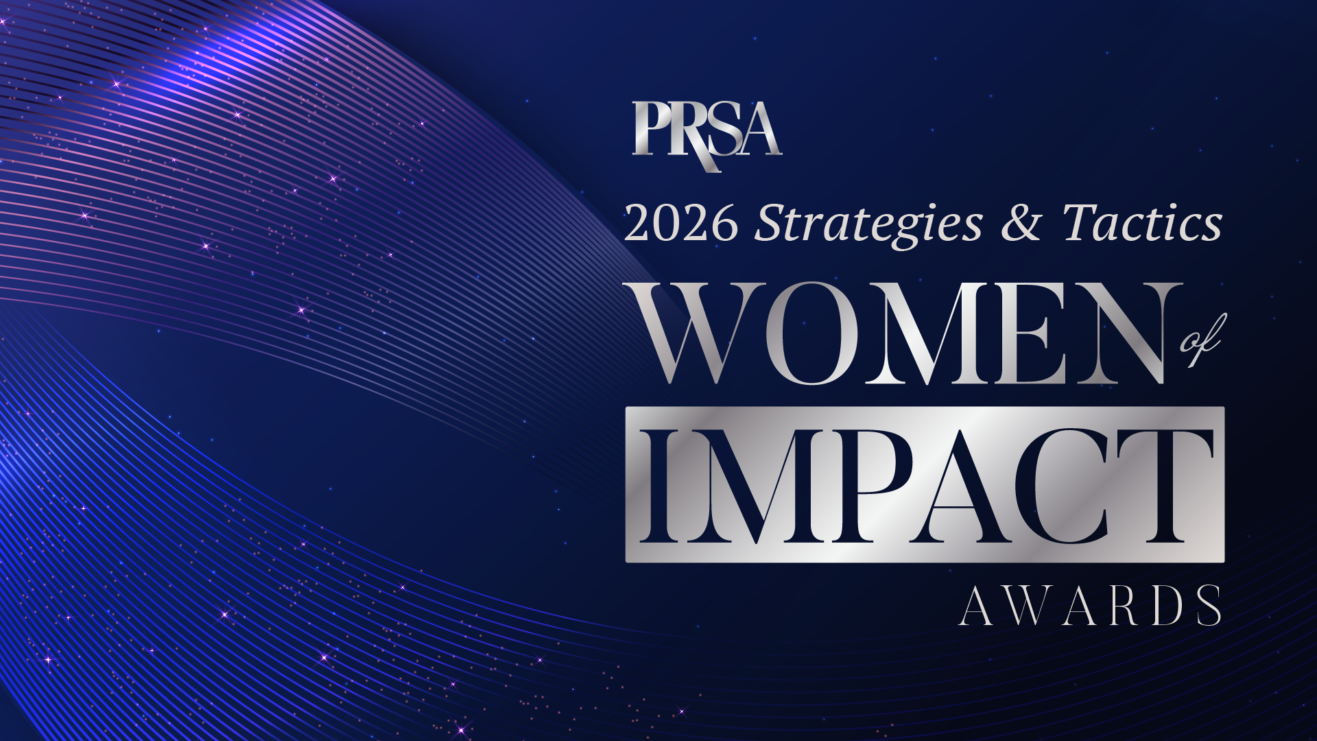 PRSA 2026 Strategies & Tactics Women of Impact Awards