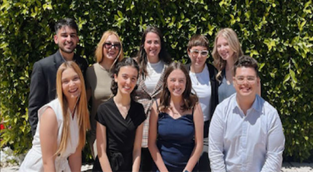 Group photo of PRSSA Leadership