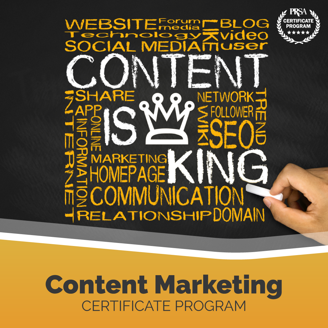 Content Marketing Certificate Program