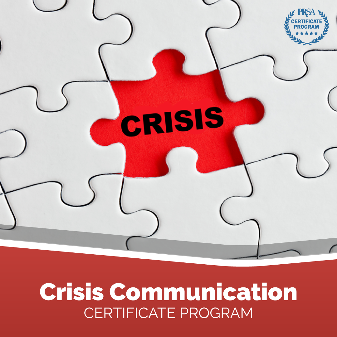 Crisis Communication Certificate Program