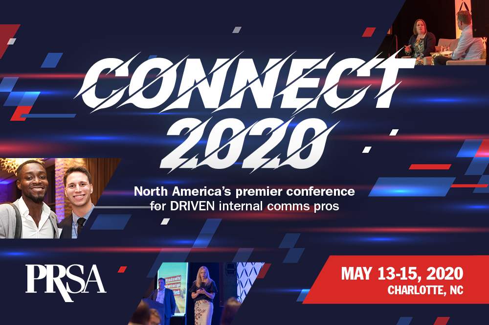 Corporate Communication Conference Corporate Communication Conference Banner, spotlighting NYC cityscape for it 2020 event