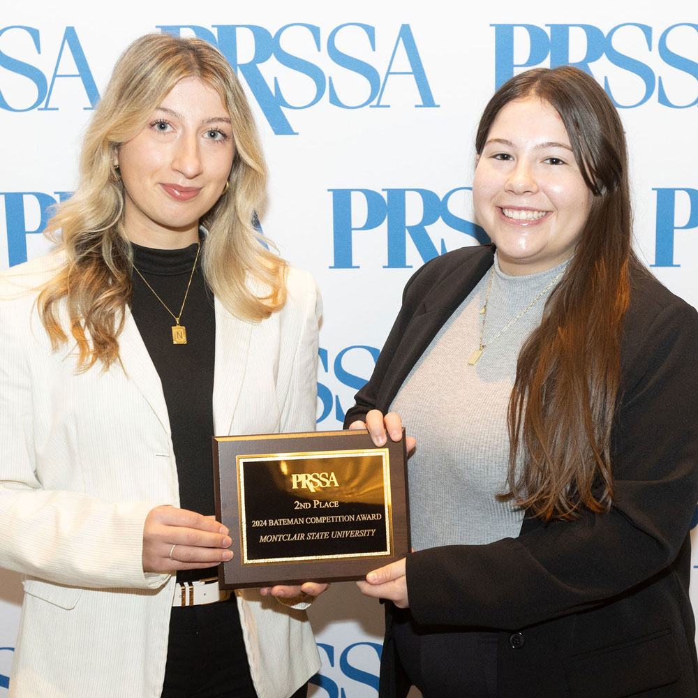 PRSSA award winners