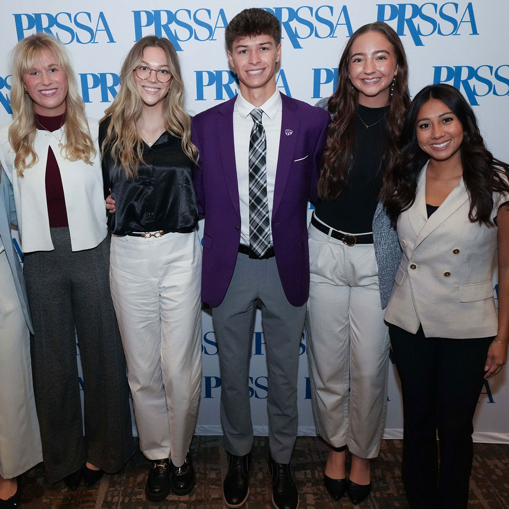 group of PRSSA members