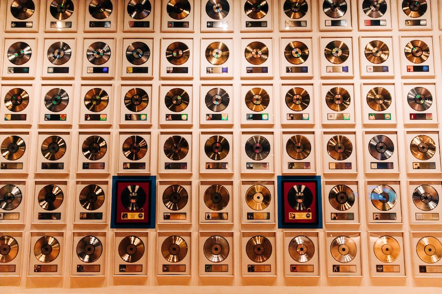 Gold Record Wall